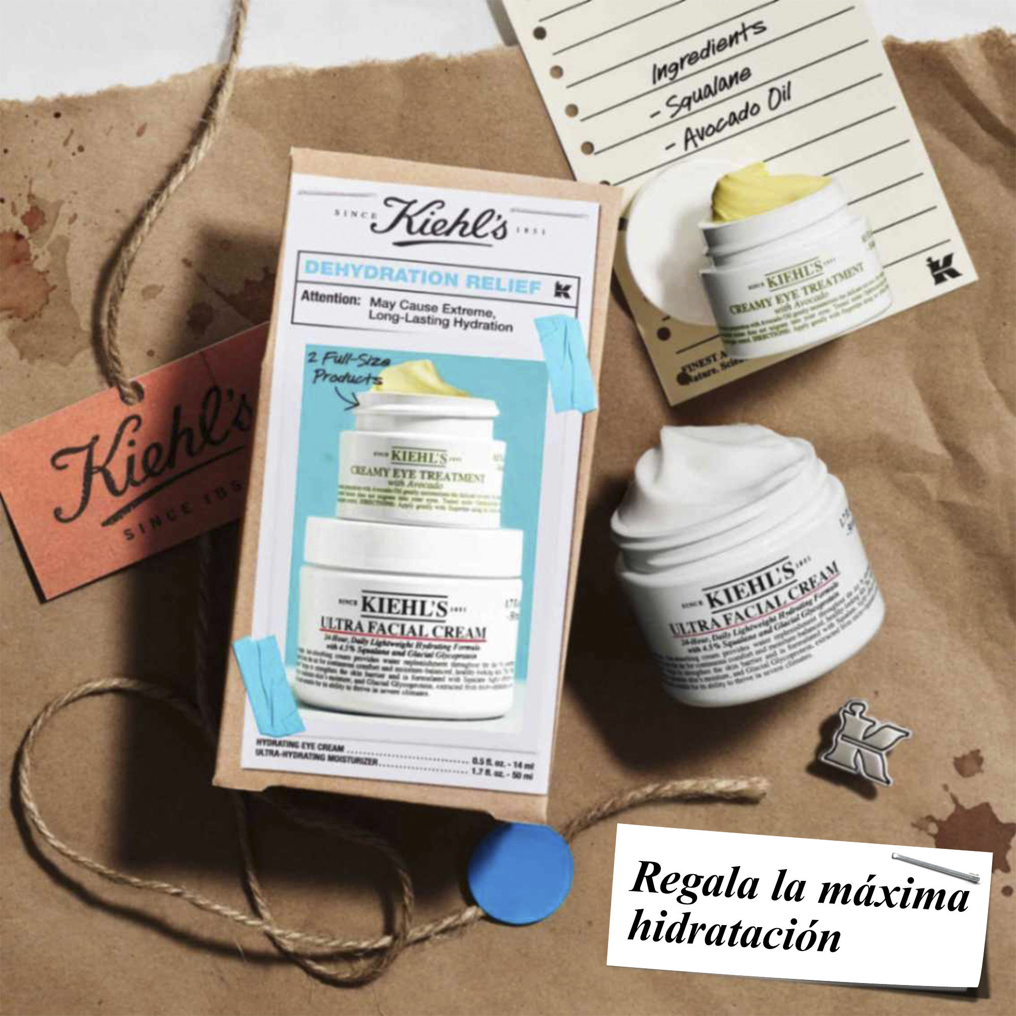 DEHYDRATION RELIEF (SET PARA CUIDADO DE LA PIEL)